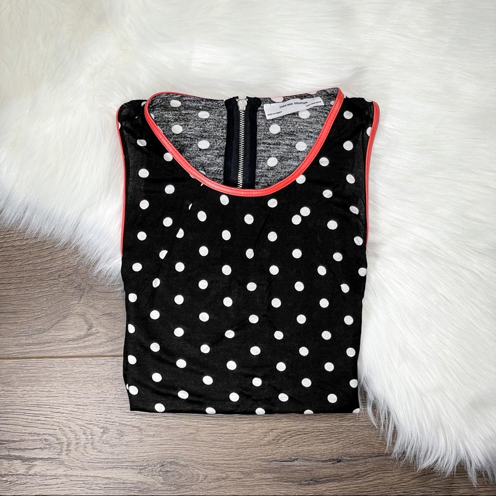 Zara | Polka Dot Swing Tank